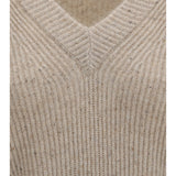 Cashmere and mohair V-neck Sweater
