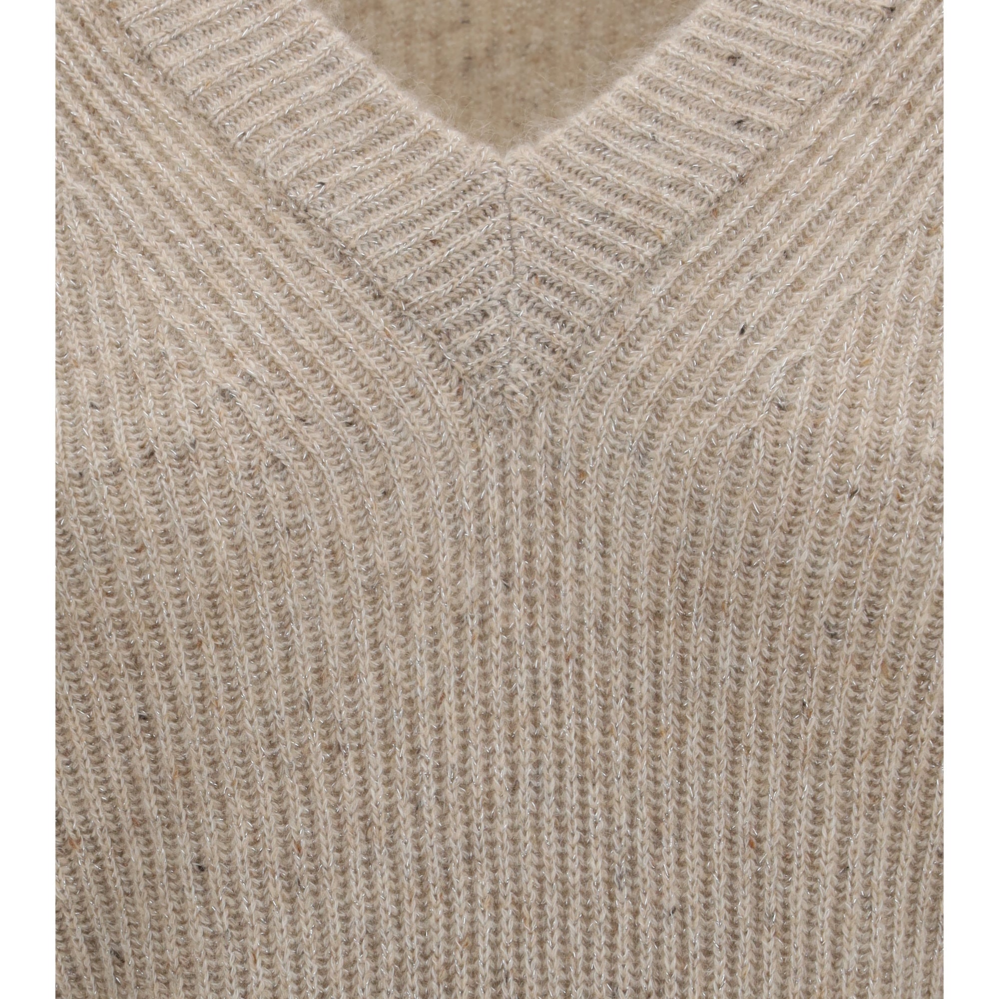Cashmere and mohair V-neck Sweater