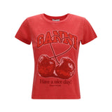 Future cherry T-shirt by Ganni