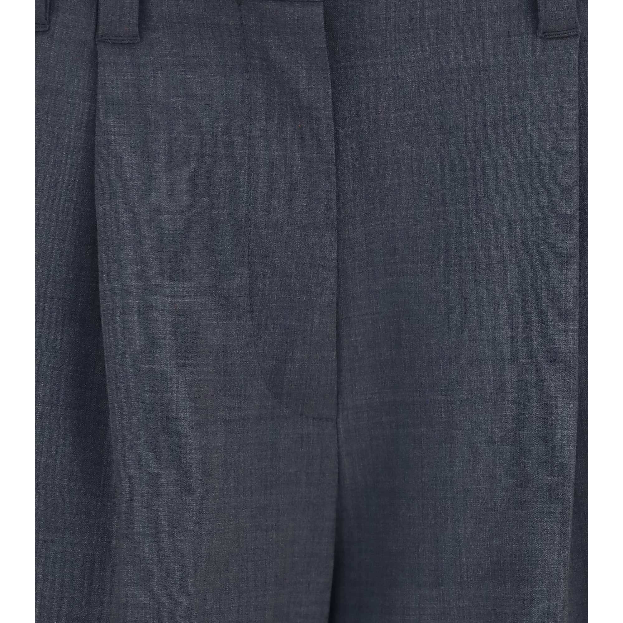 Tropical wool tailored Pants with Monili detail