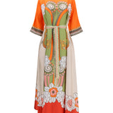 Silk Muumuu Dress