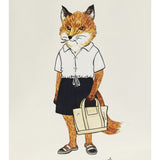Dressed Fox Tote Bag