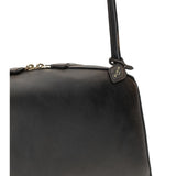 Le Bouledogue Shoulder Bag in aged leather
