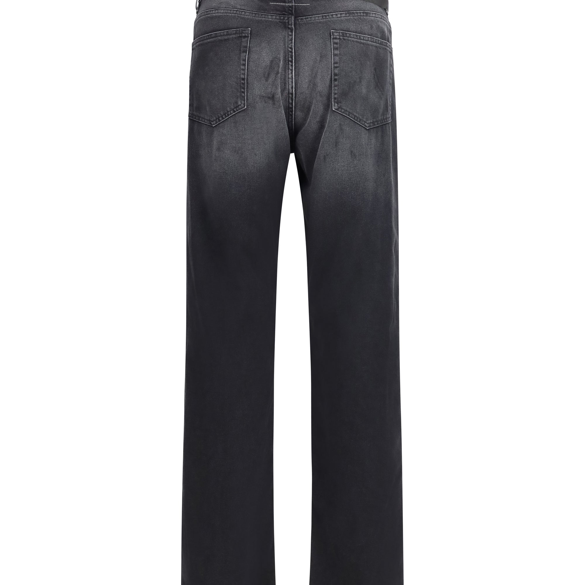 Straight-leg cotton Jeans