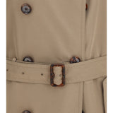 Double-breasted belted Trench