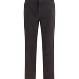Jeans with turn-up hem