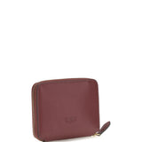 Leather zip-around Wallet