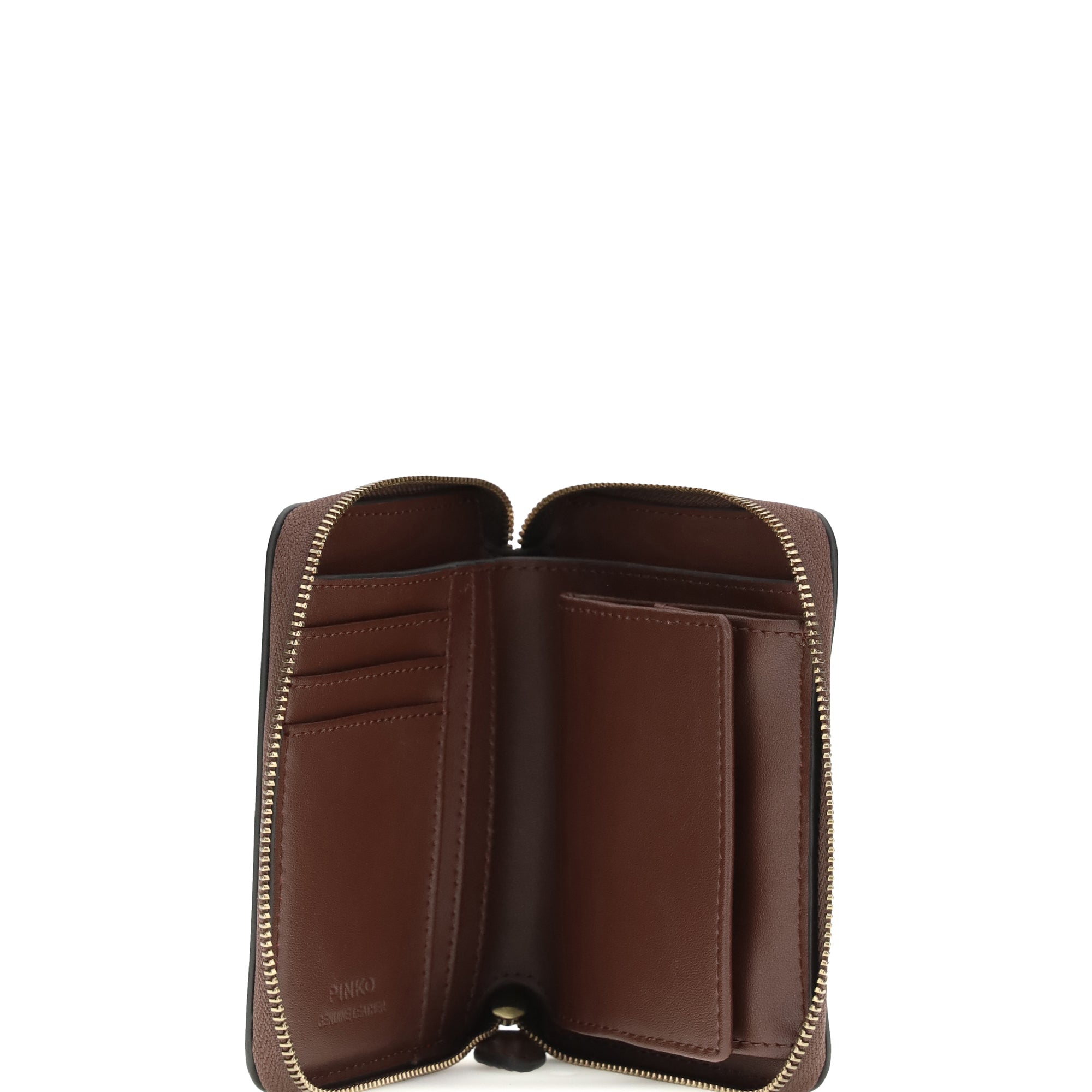 Leather zip-around Wallet