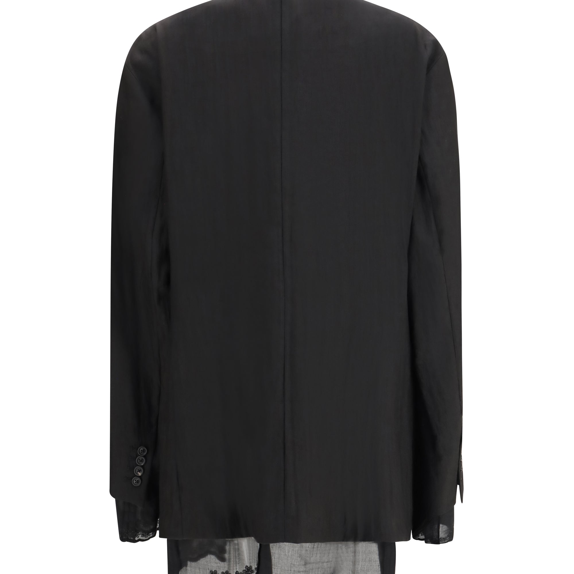 Reversible drip single breasted Blazer