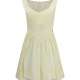 Sunday draped tiered Dress