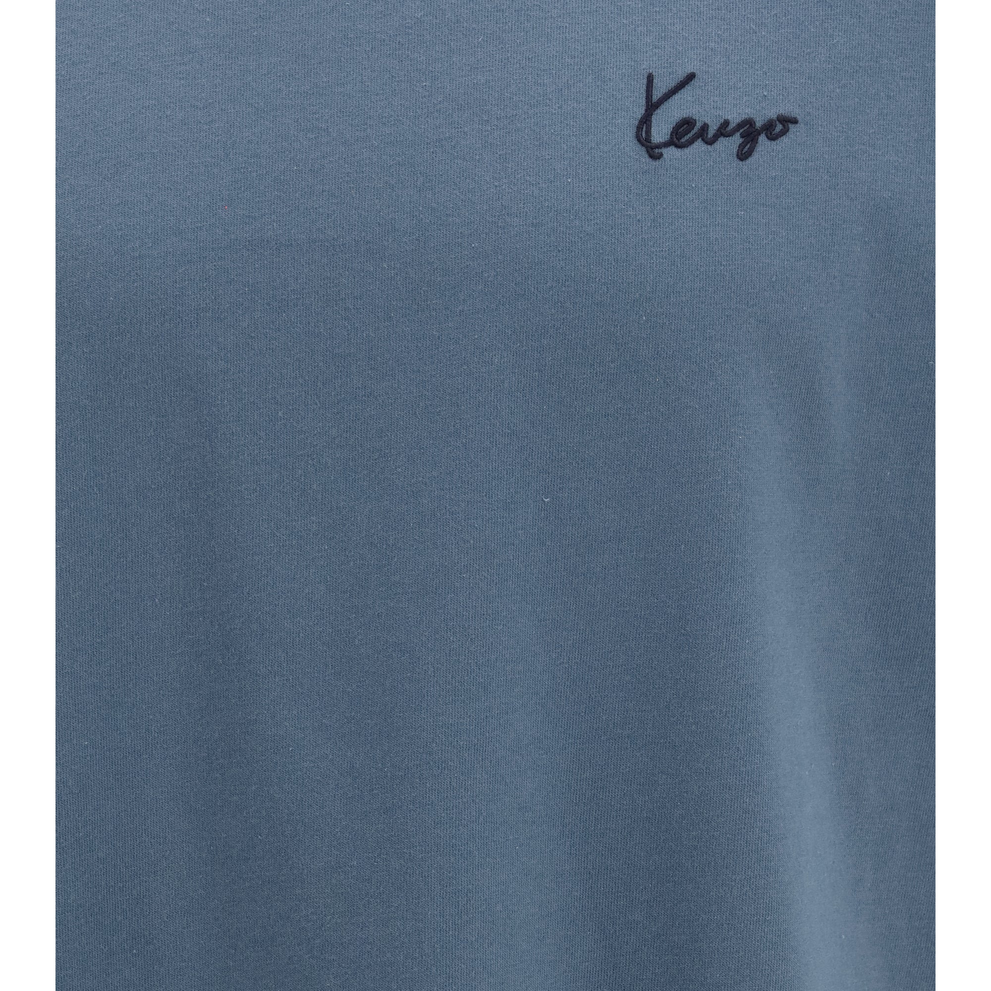 Kenzo signature embroidered cotton T-shirt