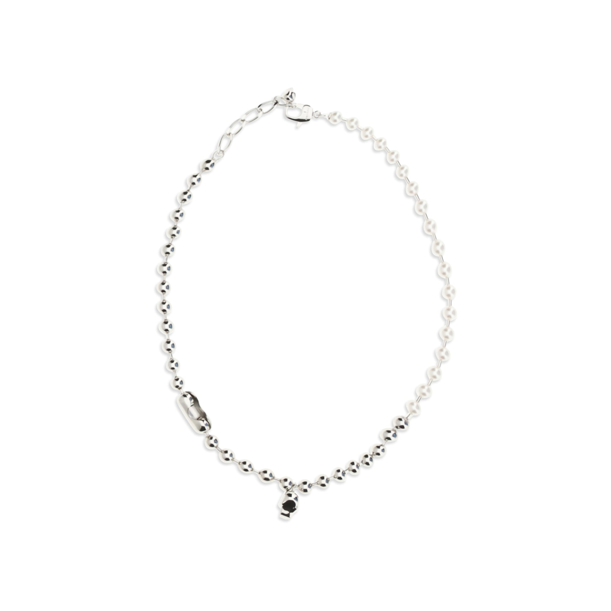 Pearl skull Necklace