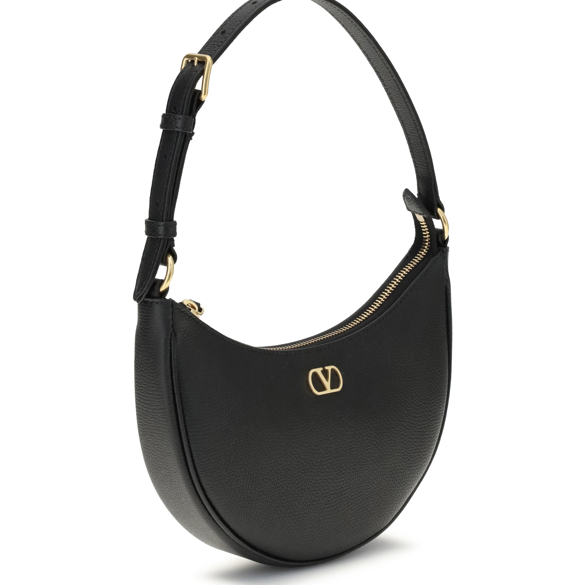 Mini Hobo VLogo Signature Shoulder Bag
