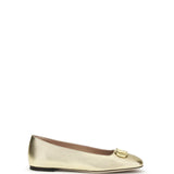 VLogo Signature laminated nappa Ballerinas