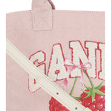 Small easy Shopper raspberry print