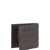 Bifold leather Intrecciato Wallet