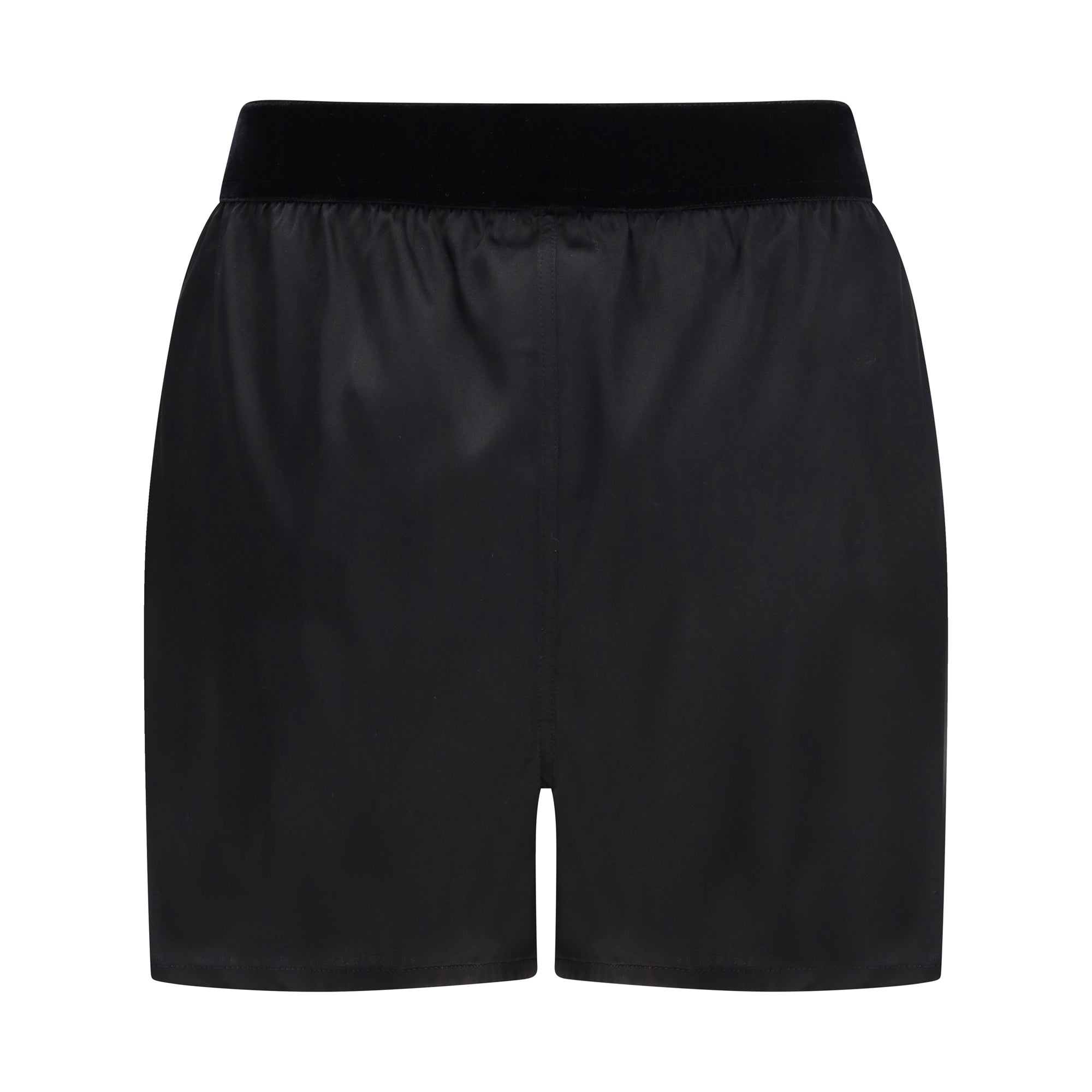 Stretch silk satin PJ Shorts