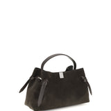 Gyoza suede Shoulder Bag