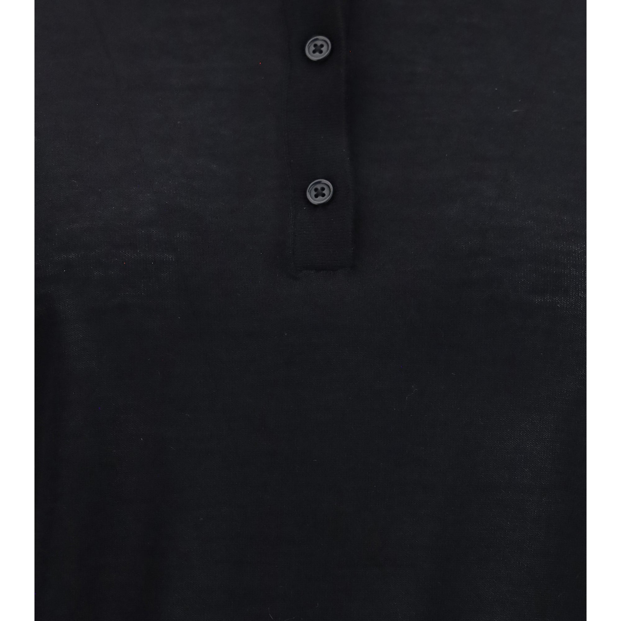 Miles long-sleeve fine-knit Polo