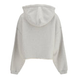Star cropped Hoodie