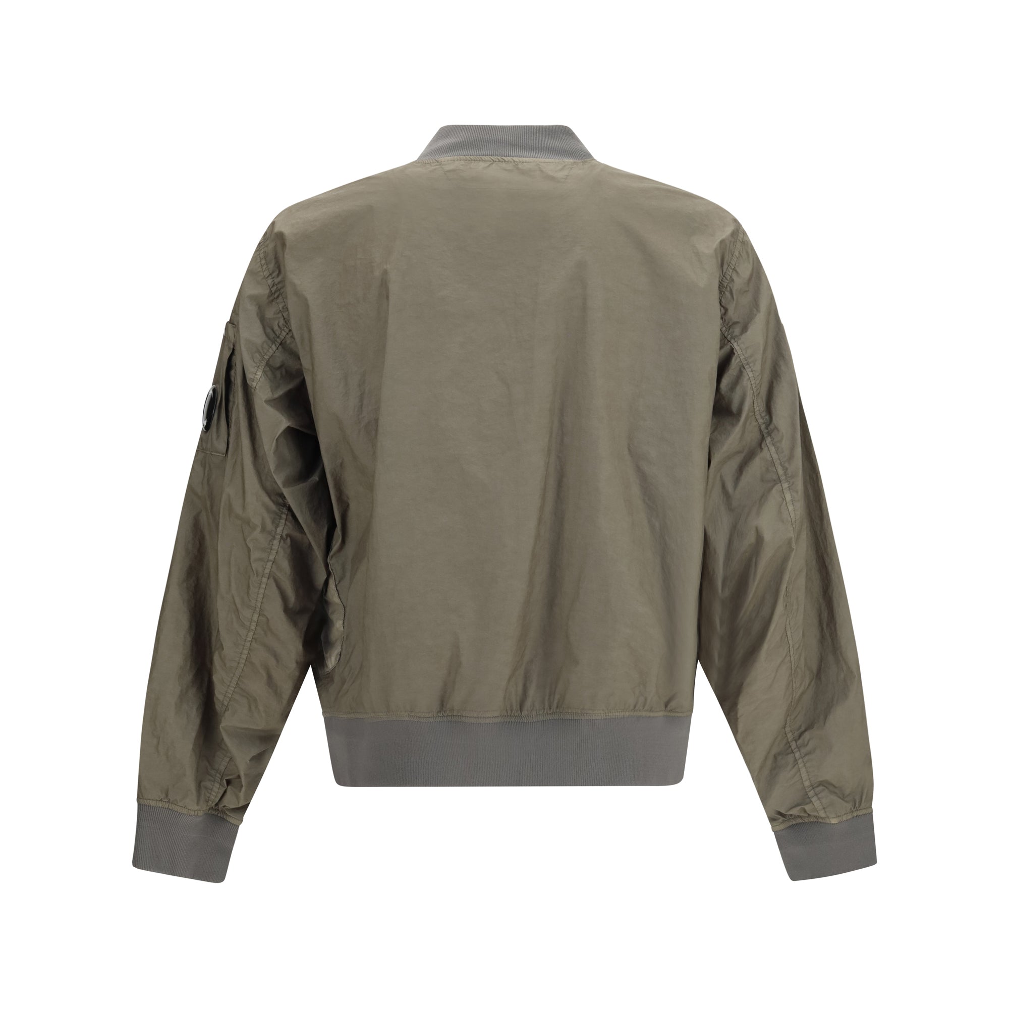 Bi-TM Mixed Lens bomber Jacket