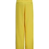 Wide-leg Pants with all-over jacquard pattern