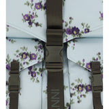 Re-tech Nylon Backpack with floral pattern