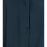 Pleated silk Pants