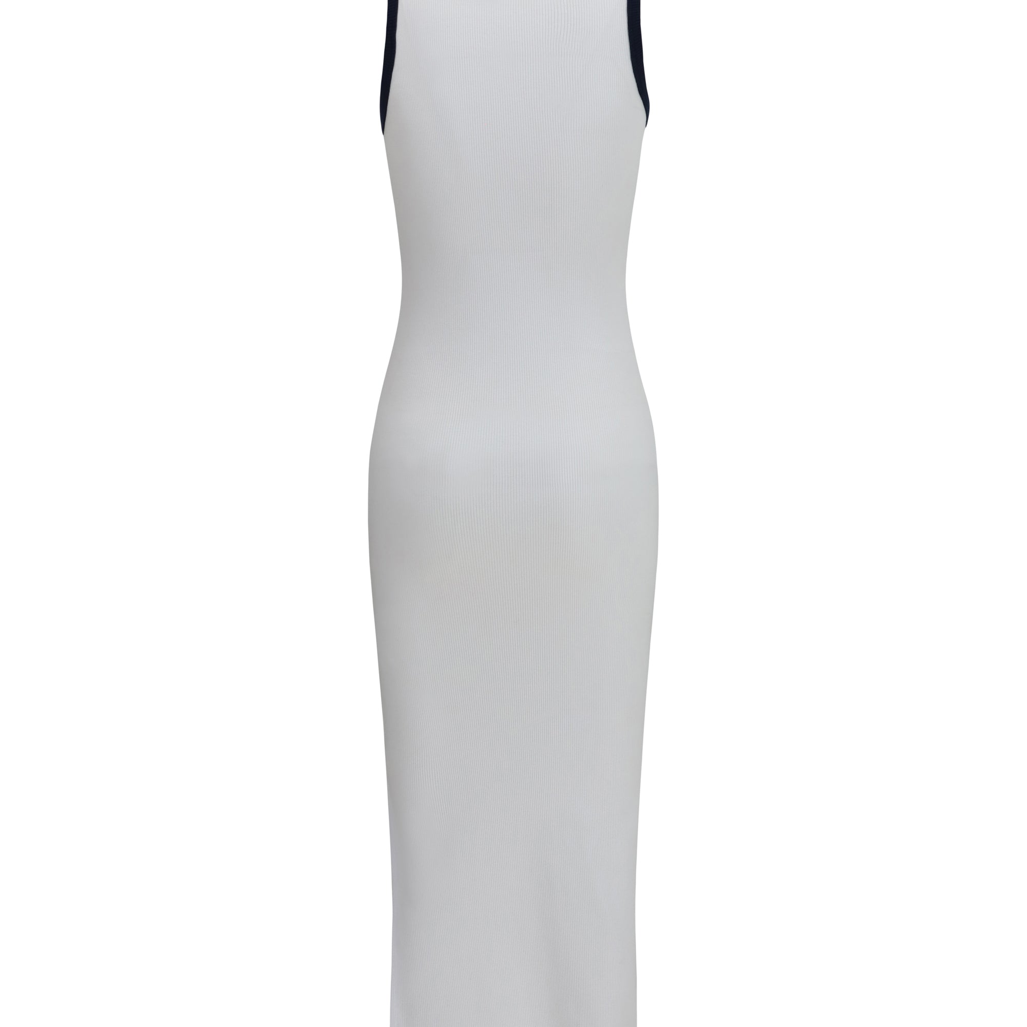 Midi Dress in ribbed cotton