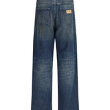 Five-pocket Pants with panel design
