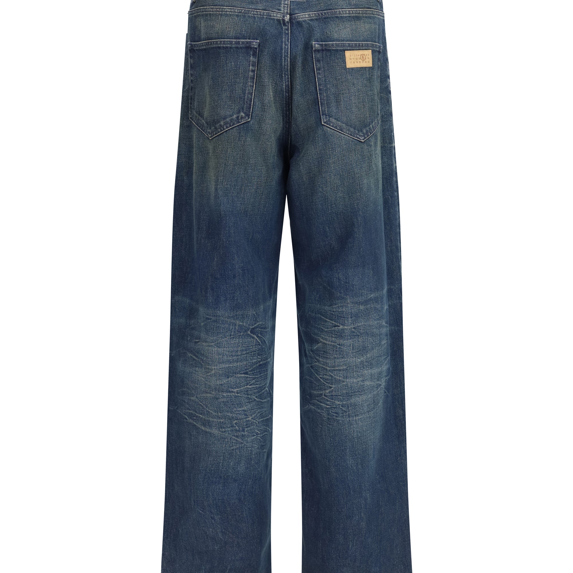 Five-pocket Pants with panel design