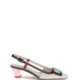 BV LACQUERED BUC SLING BACK DEC 45