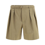 Pleated belt Shorts