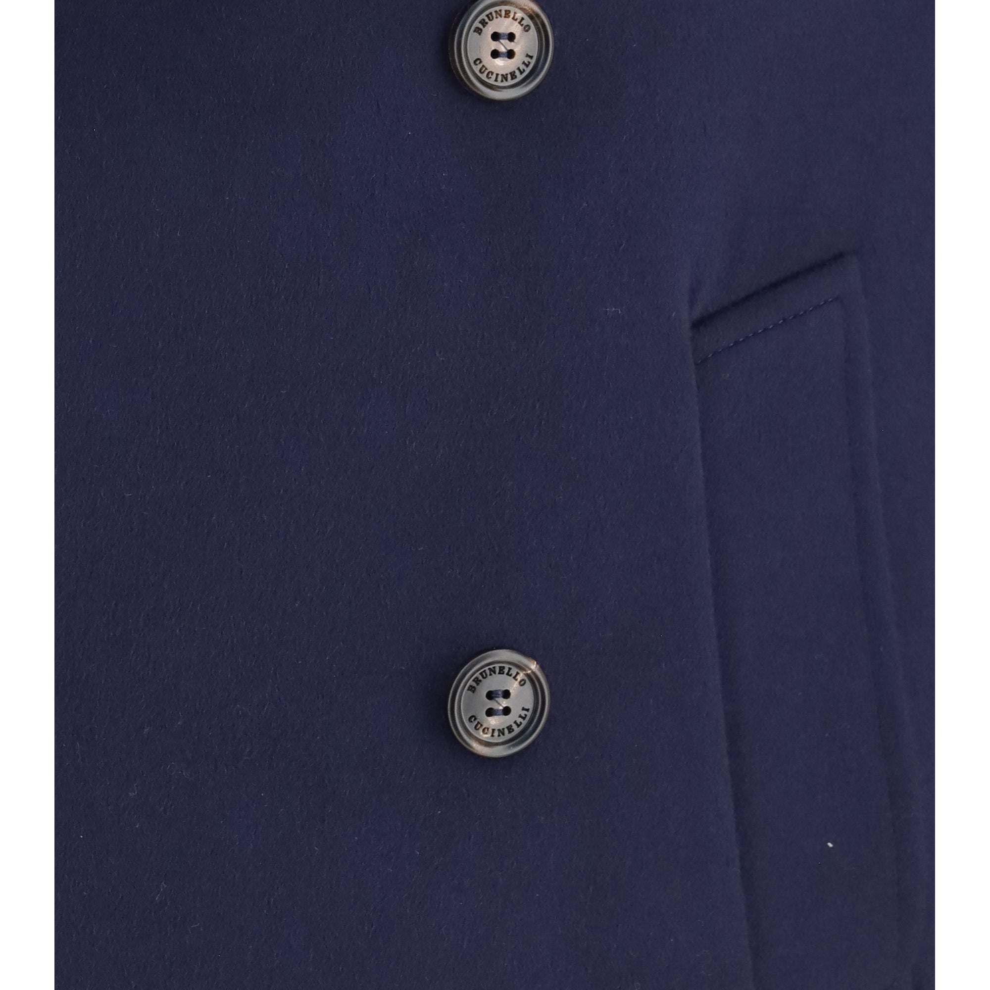 Double-breasted wool Coat