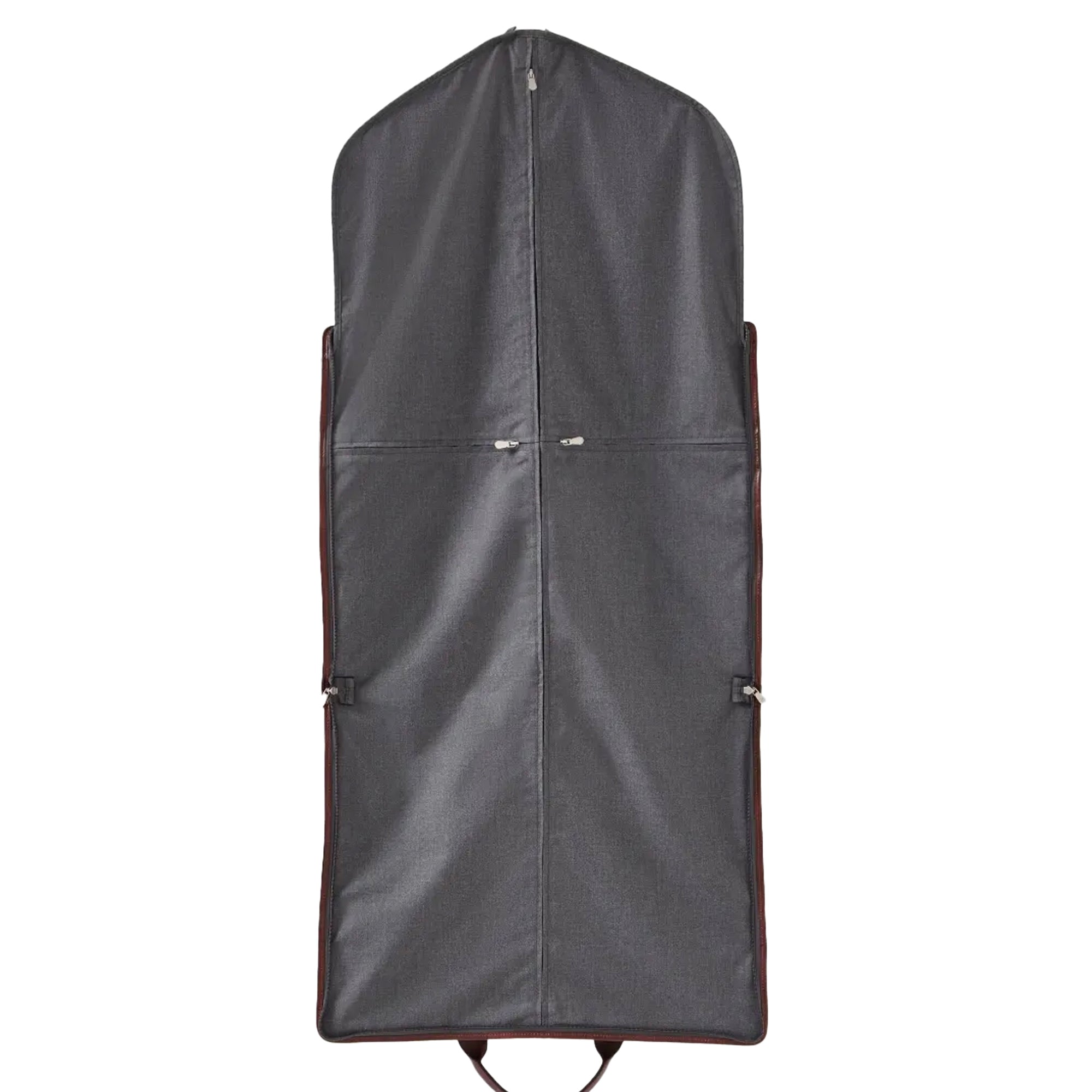 Garment Bag in techno fabric and leather