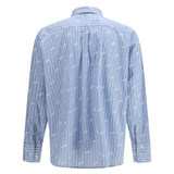 Pinstripe Logo Shirt