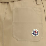 Cotton gabardine Miniskirt