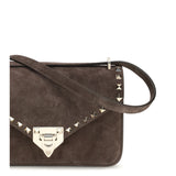 Rockstud mini suede Shoulder Bag