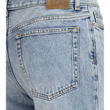 Cotton flared-hem Jeans