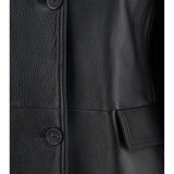 Grained leather Jacket