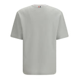 Short-sleeve cotton-linen T-shirt
