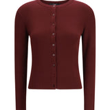 Ribbed viscose Cardigan
