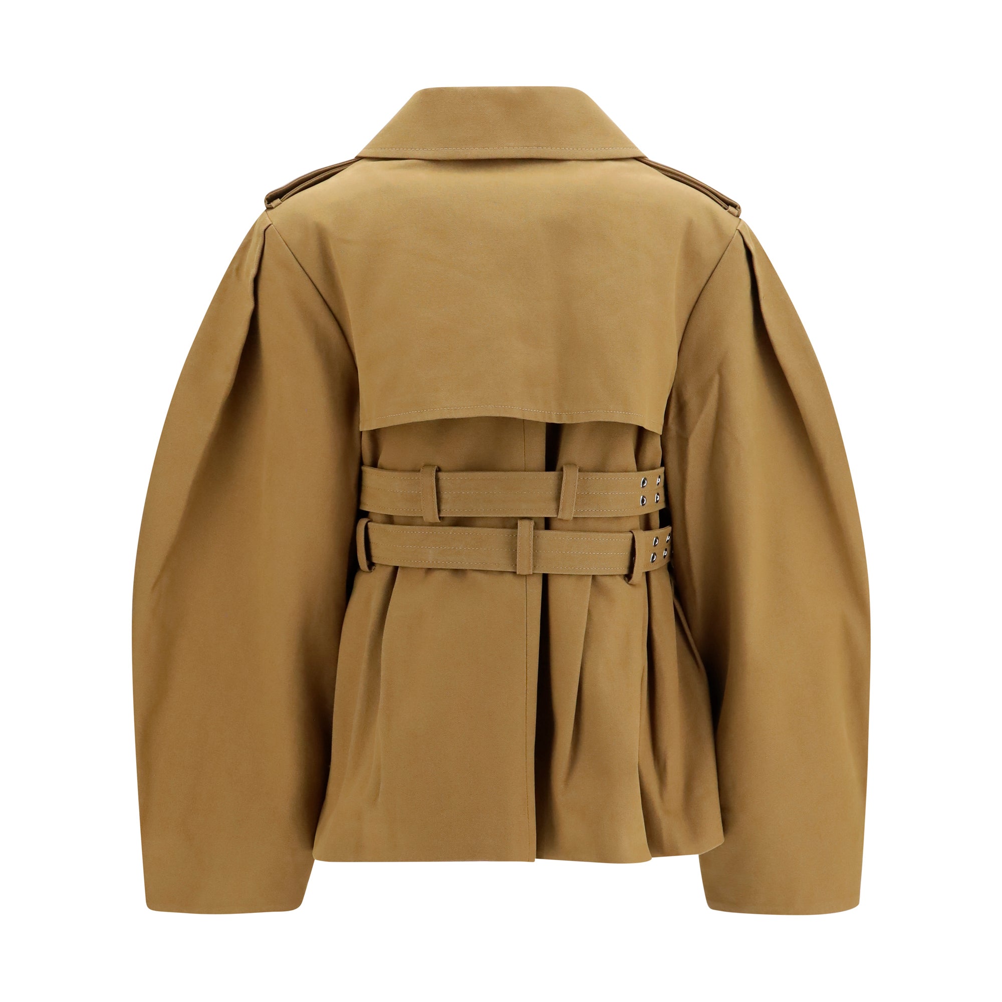 Canvas Jacket with double belt