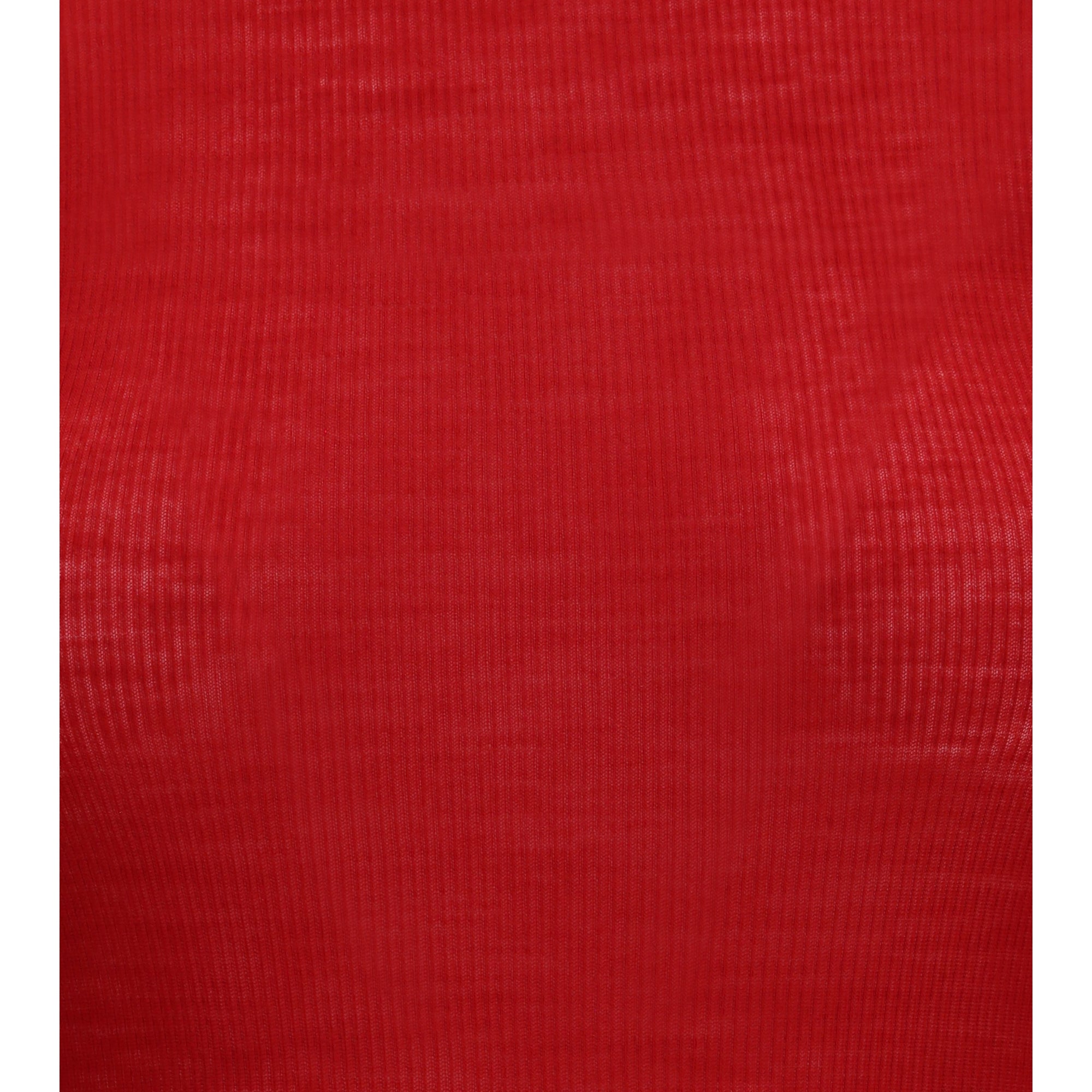 Ribbed knit T-shirt