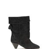 Draped suede Boots