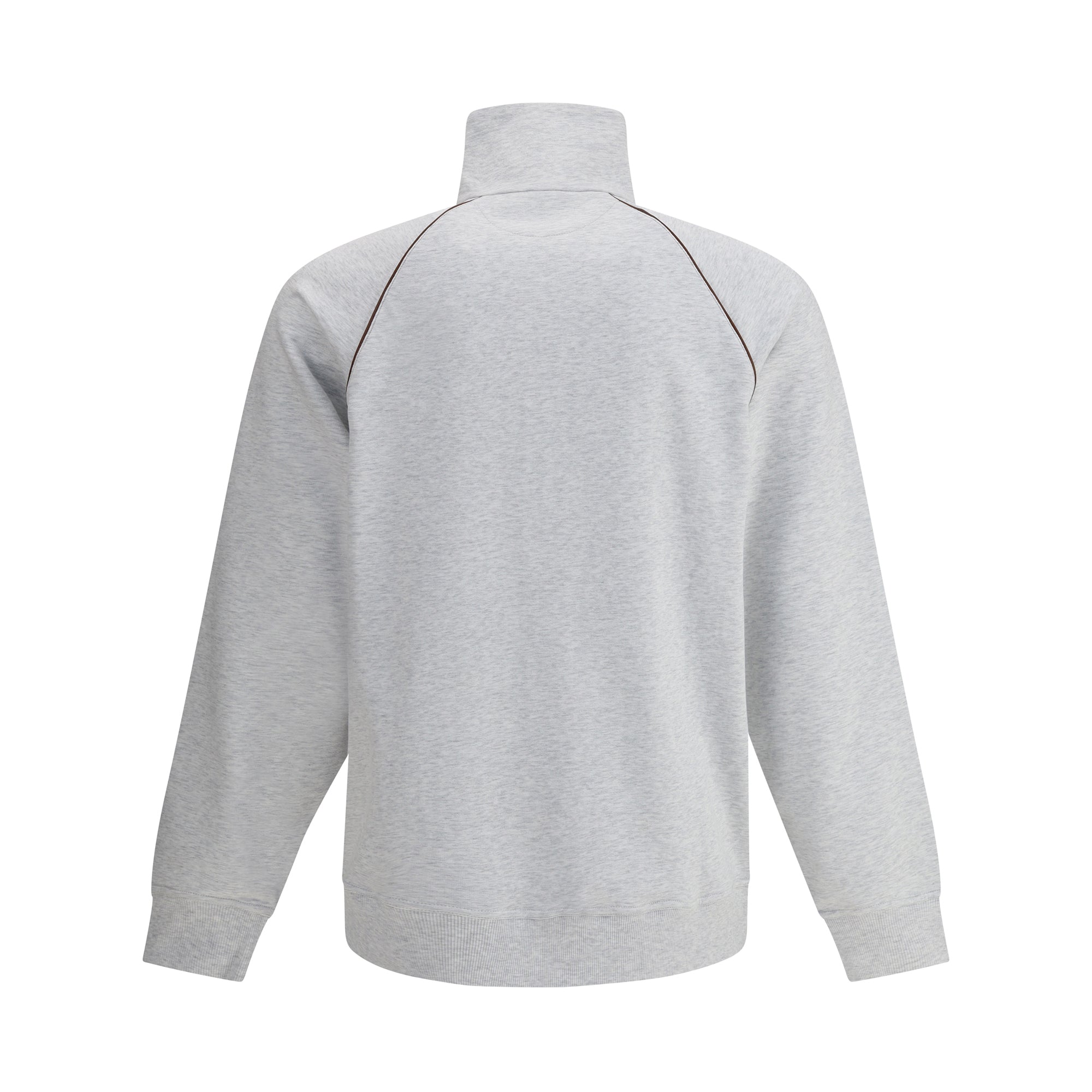 Zippered sweatshirt