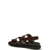 Double-strap Fussbett Sandals
