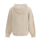 Sparkling Net cotton hooded Sweatshirt