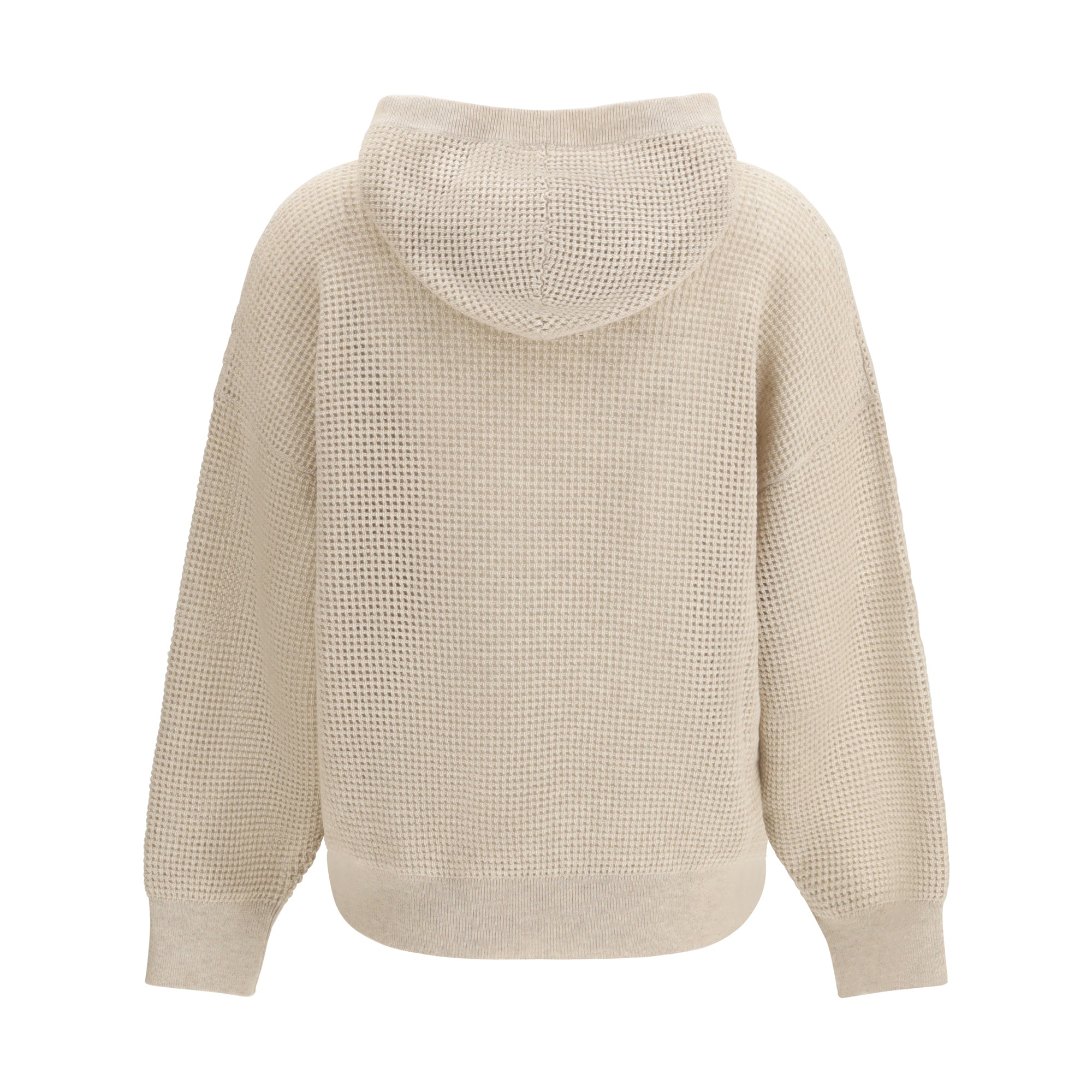 Sparkling Net cotton hooded Sweatshirt