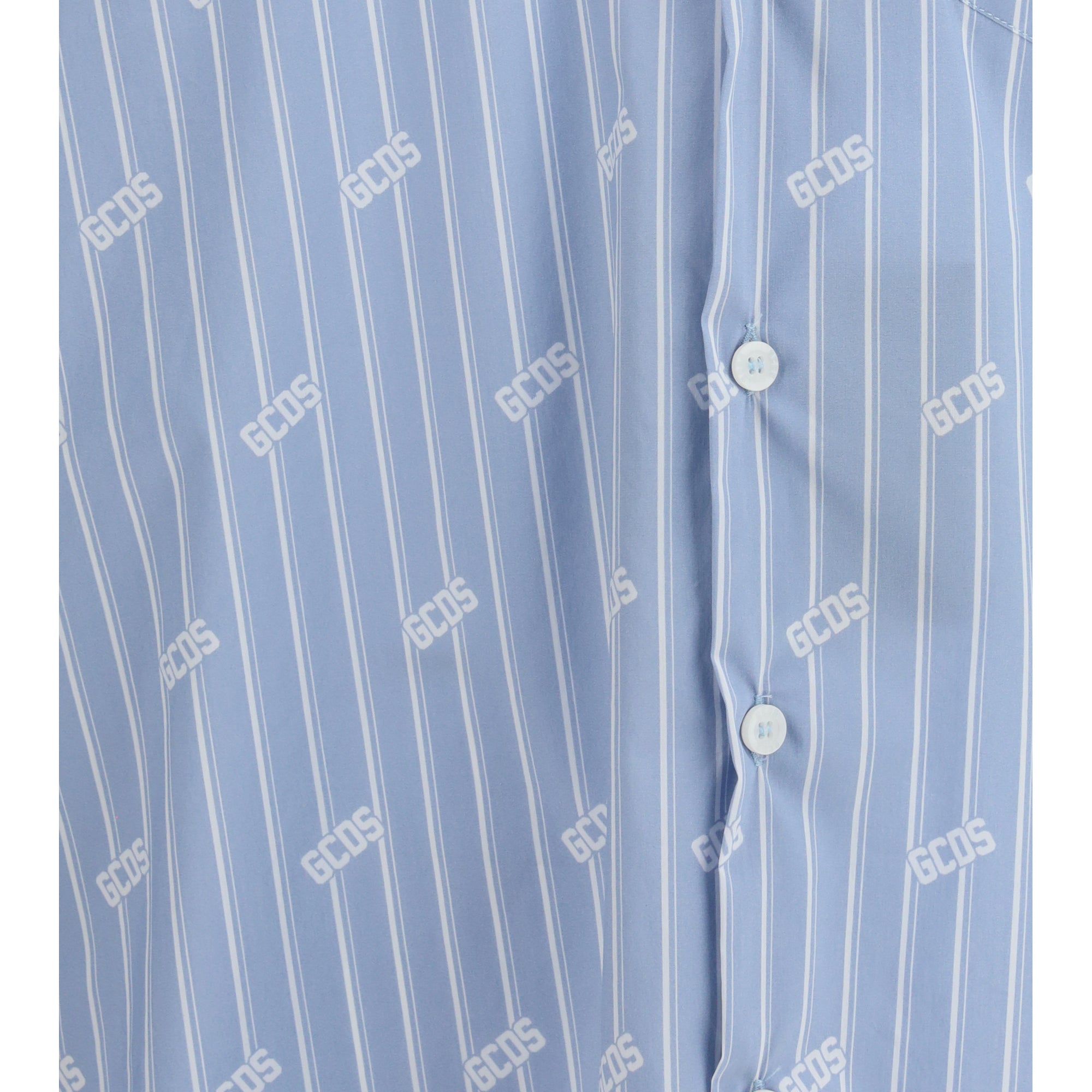 Pinstripe Logo Shirt